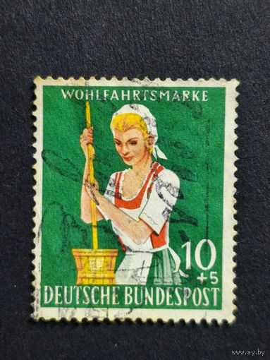 Германия 1958. Благотворительные марки