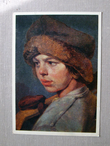 С001 Открытка Венецианов Захарка 1825 Чистая СССР 1979