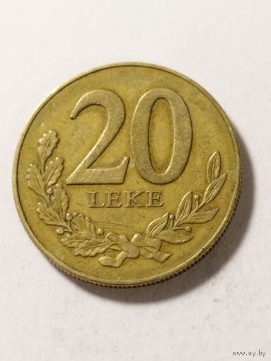 Албания 20 лек 2000