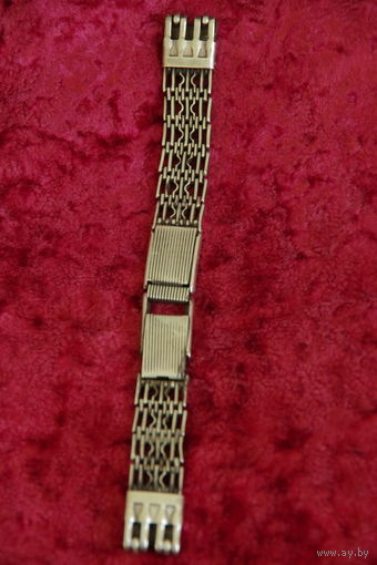 Браслет для часов , серебро 875 пр. голова   ( 29,3 гр )