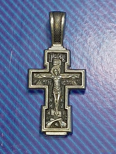 Крестик серебро 925 пробы .