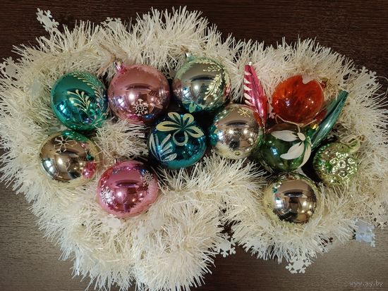 Елочные игрушки 13 шт.