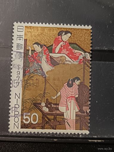Япония, 1977. Неделя филателии. Живопись