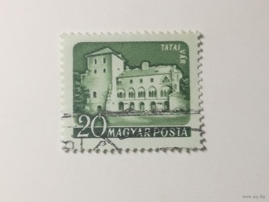 Венгрия 1960. Замки. Крепости