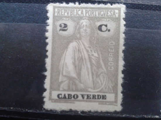 Кабо Верде, колония Португалии, 1926*. Стандарт. Богиня Церера