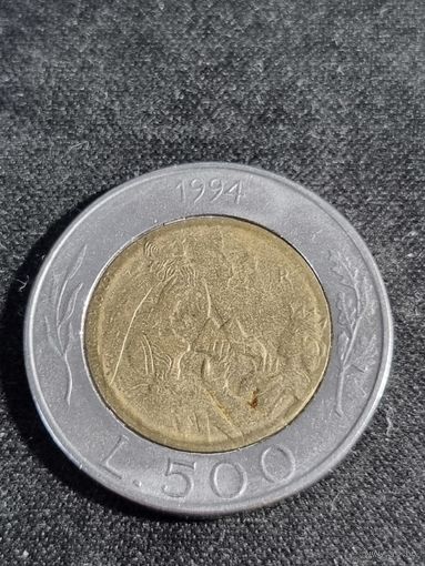 САН-МАРИНО 500 лир 1994