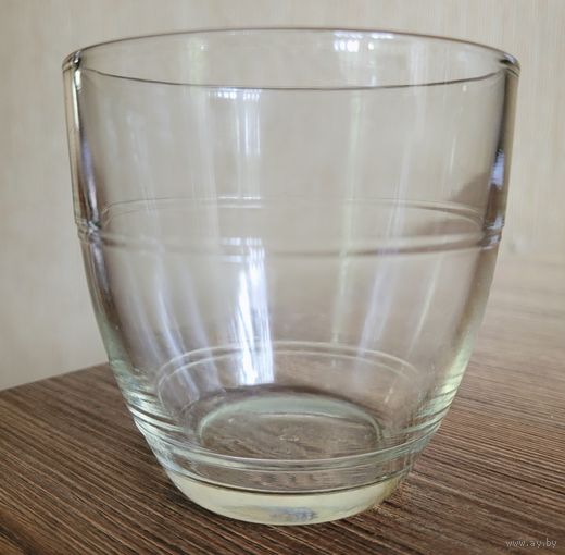 Стакан бочёнок, стекольный завод "Октябрь", ретро СССР.