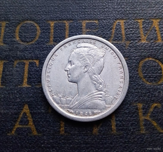 1 франк 1948 Французская Западная Африка #01 AU