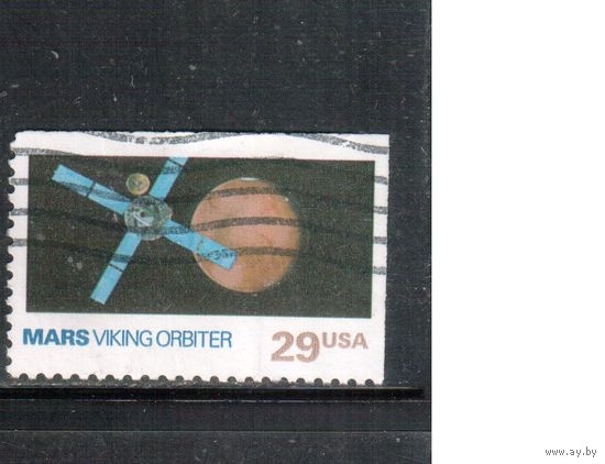 США-1991, (Мих.2190), гаш. ,Планеты солнечной системы, Марс