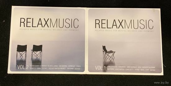 Relax Music Vol.1 и Relax Music Vol.2 (Digipak)