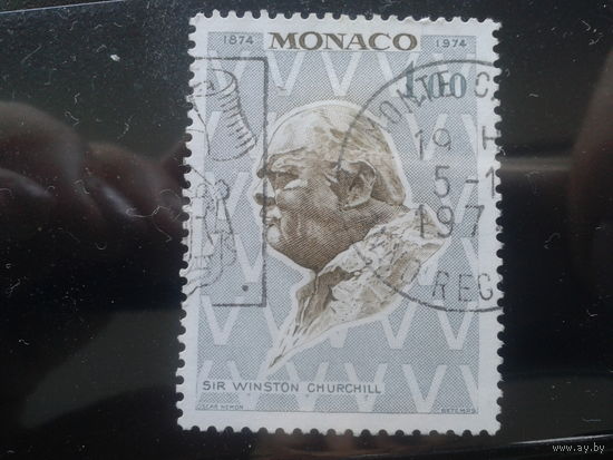 Монако, 1974. Винстон Черчилль, 100 лет со дня рождения