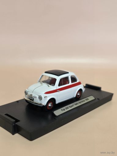 Fiat 500  масштаб 1:43 (brumm-DeAgostini) made in ITALY