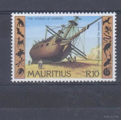[1957] Маврикий 1982. Корабли,парусники. MNH