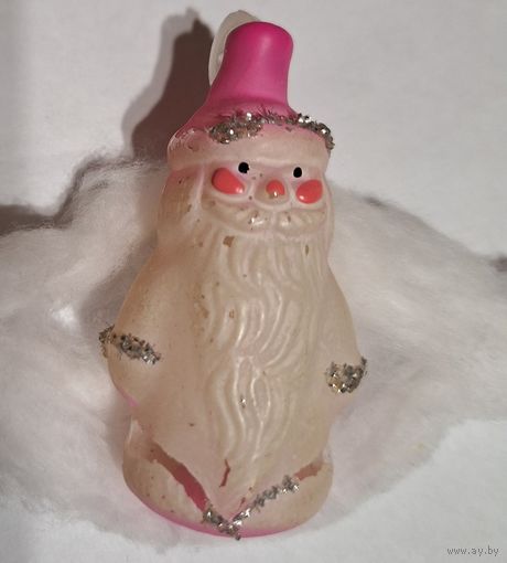 Елочная игрушка Дед Мороз из набора Малютка Иней