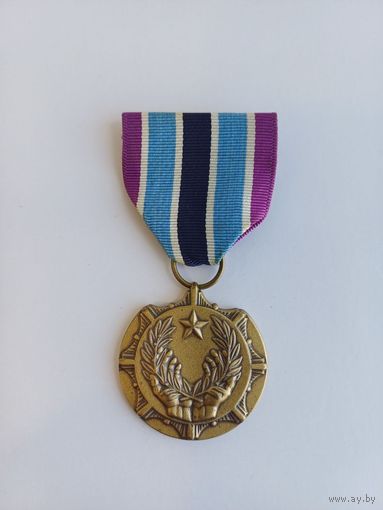 Медаль За гуманитарную службу.