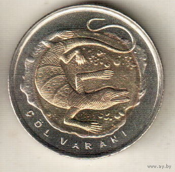 Турция 1 лира 2015 Пустынный варан