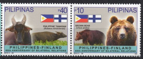 Филиппины 2015. Фауна. Медведь, буйвол (4962)