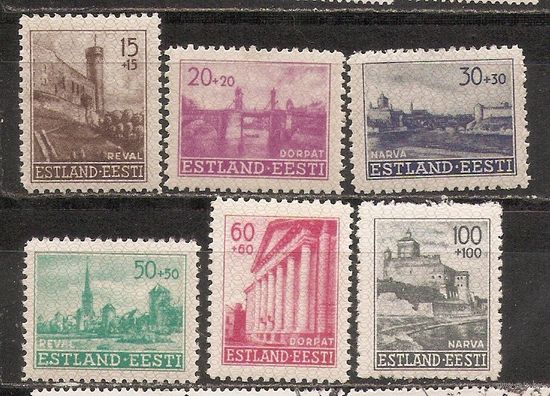 ФФ4 Эстония 1941 Восстановление следы от наклеек