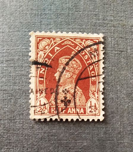 Марка Индия 1937 год Король