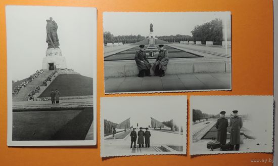 Фото "Памятник Воин-освободитель", Трептов-парк. Берлин, 1952 г.