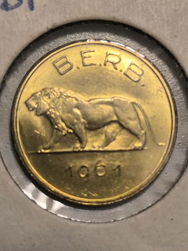 Rwanda Burundi 1 fr 1961