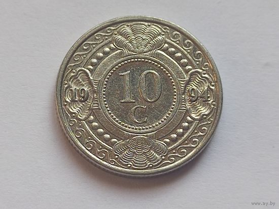 Нидерландские Антильские острова 10 центов 1994 г.