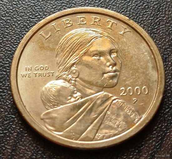 США 1 доллар, 2000   Р   ( 1-9-7 )