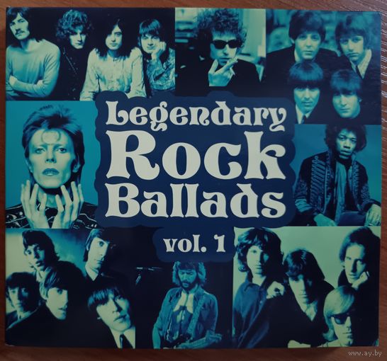 Legendary rock ballads vol. 1, 2CD, digipak