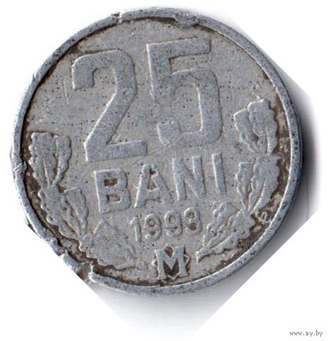 Молдова. 25 бань. 1993 г.