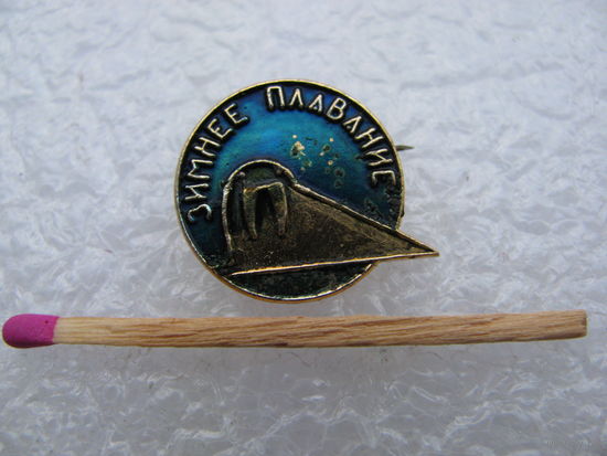 Знак. Зимнее плавание.