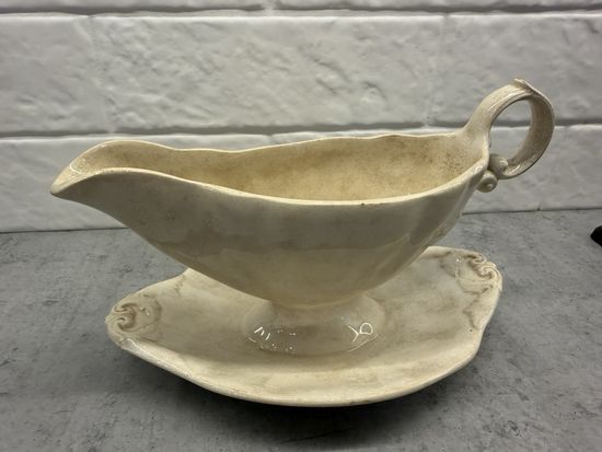 Молочник Сливочник. КУЗНЕЦОВА. 19 век.   Распродажа коллекции!!!