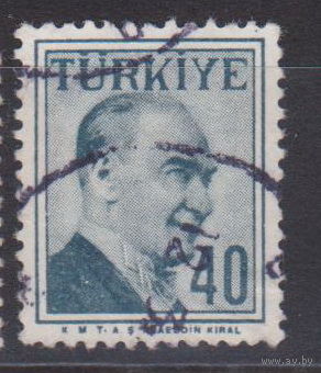 Известные люди Личности  Ататюрк Турция  1957 год лот 8