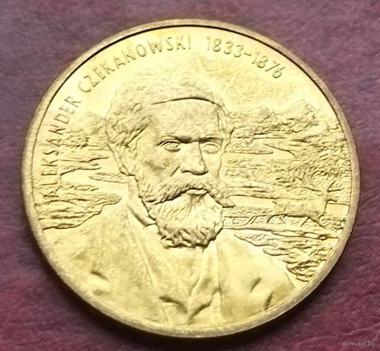 Польша 2 злотых, 2004 Польские путешественники - Александр Чекановский (1833-1876)