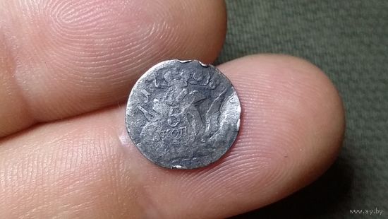5 копеек 1758 Облачник. С рубля! Без мц.