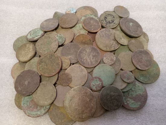 Монеты РИ. На опыты. 100шт.