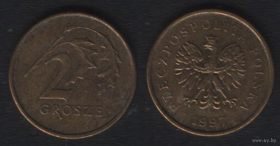 Польша y277 2 грош 1997 год (mw) (_alb2