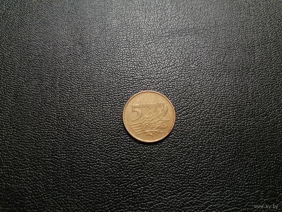 Польша 5 грошей 1993