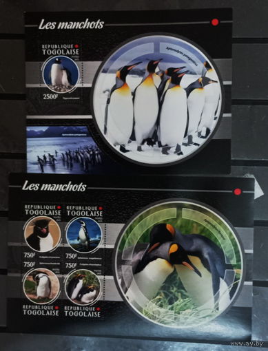 ТОГО ПИНГВИНЫ ФАУНА   MNH