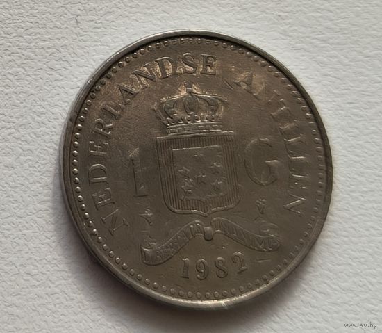 Нидерландские Антильские острова 1 гульден, 1982  4-6-25