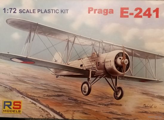 Модель самолета Praga E-241, 1/72, RS model,