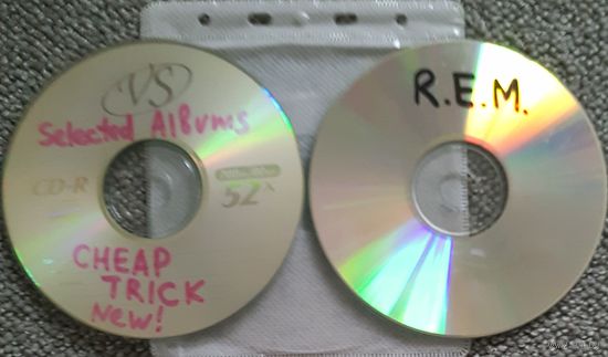 CD MP3 CHEAP TRICK, R.E.M. - 2 CD