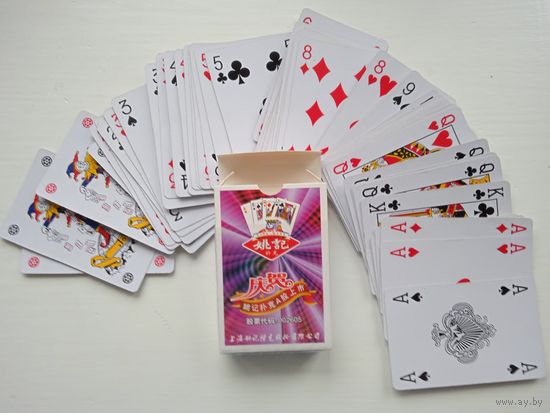 Карты игральные КИТАЙ  - 56 шт.