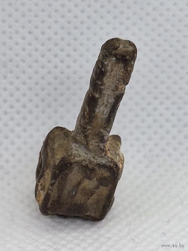 Дрейдл, еврейский волчок, бронза.