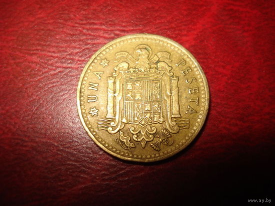 1 песета 1966 (1969 год) Испания