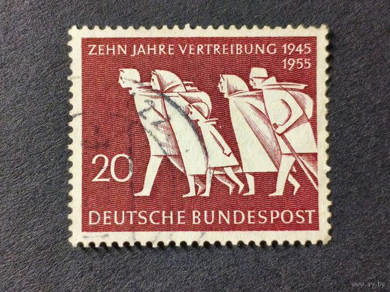 Германия 1955. 10-я годовщина введения обязательного освобождения из-под стражи. Полная серия