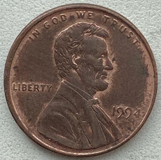США 1 цент 1994 г.