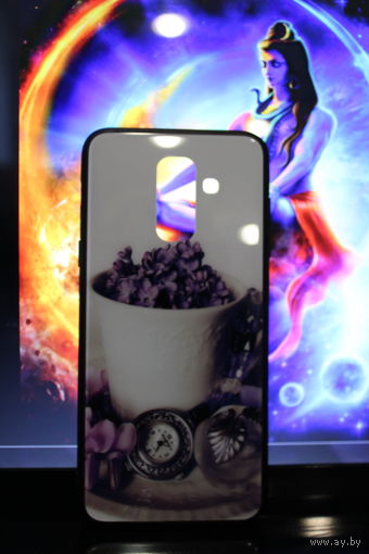 Красивый чехол бампер SAMSUNG A6+