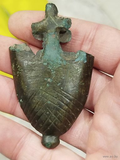 Наконечник ножен с рубля