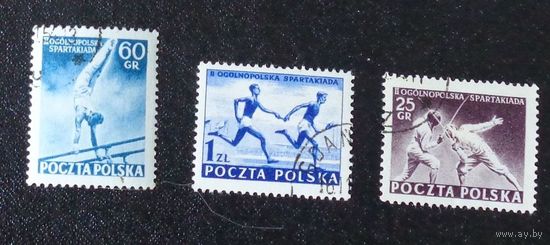 Польская спартакиада. Польша. Дата выпуска:1954-06-17. Полная серия