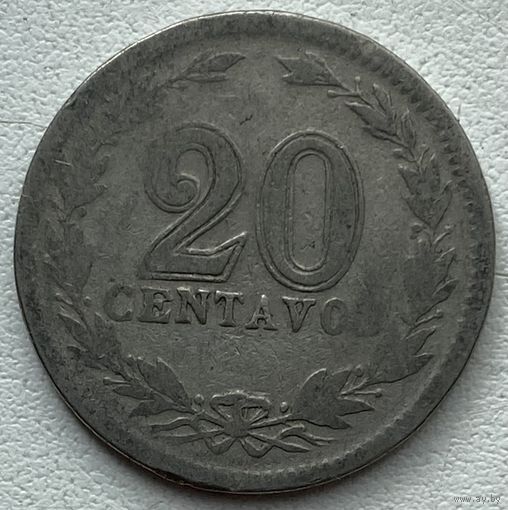 Аргентина 20 сентаво 1922 г.
